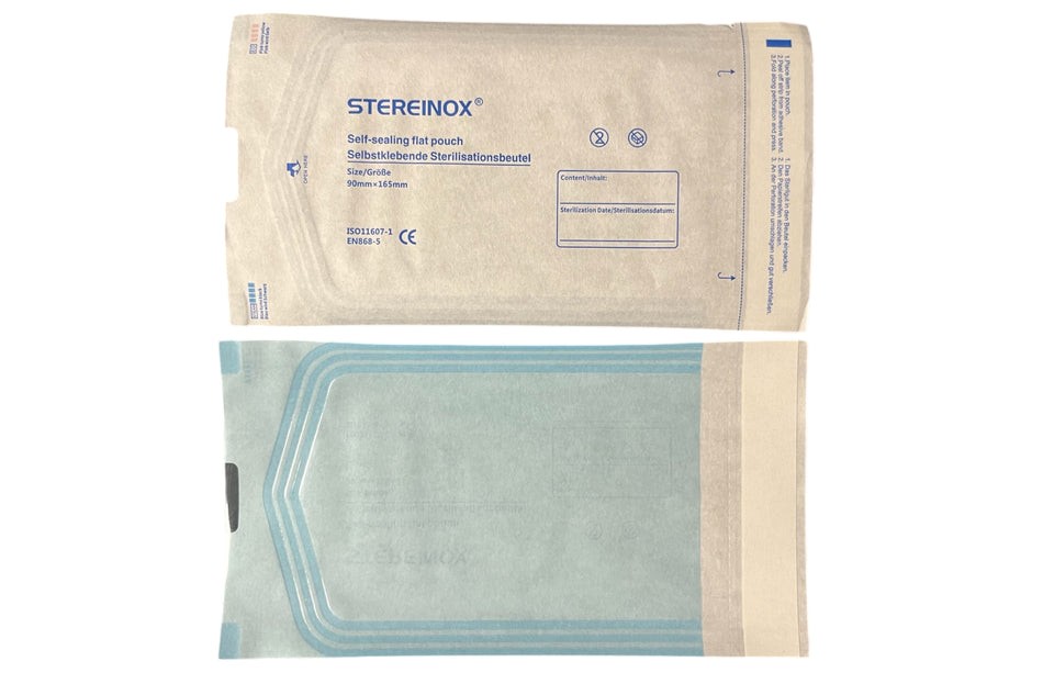 Autoclave bags 9 x 16.5 cm. Packing 200 pcs.